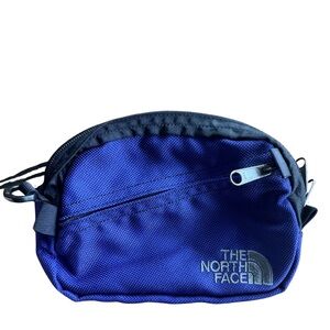The North Face Nylon Black Blue Belt Bag Bum Bag Fanny Pack  Purse